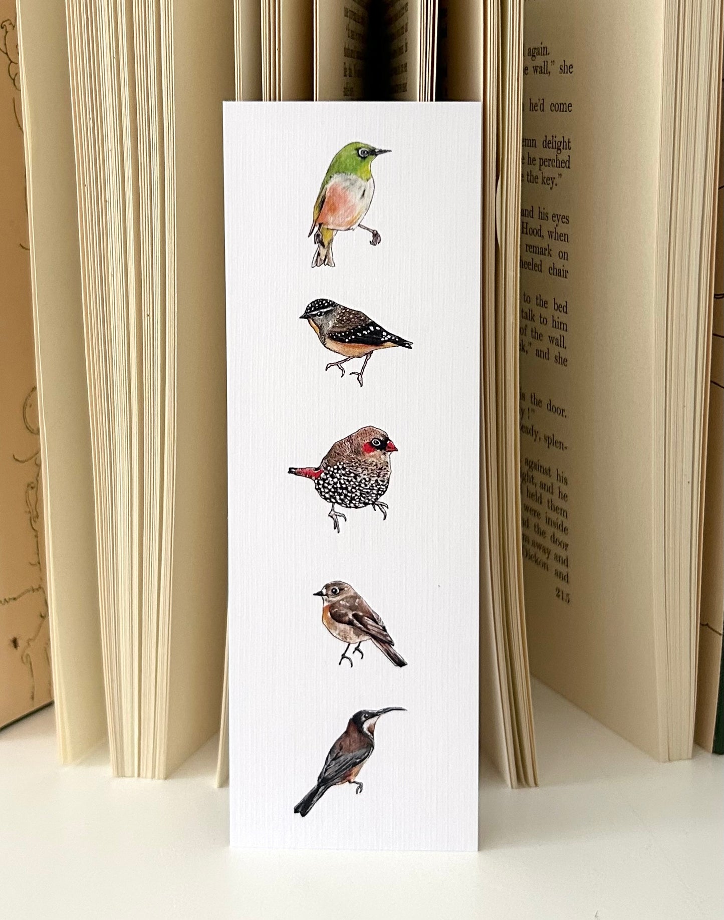 Bookmark - Itty Bitty Birds