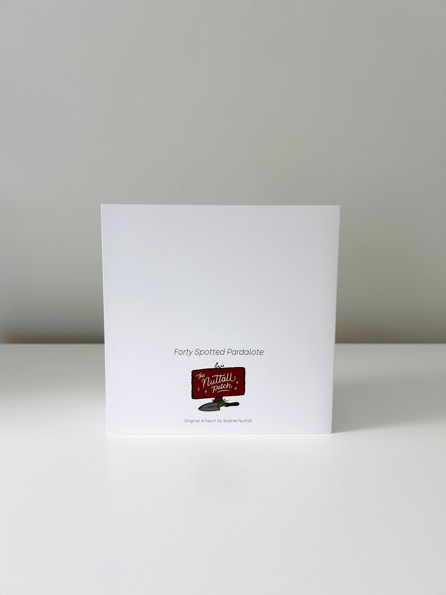 Art Card - Forty Spotted Pardalote