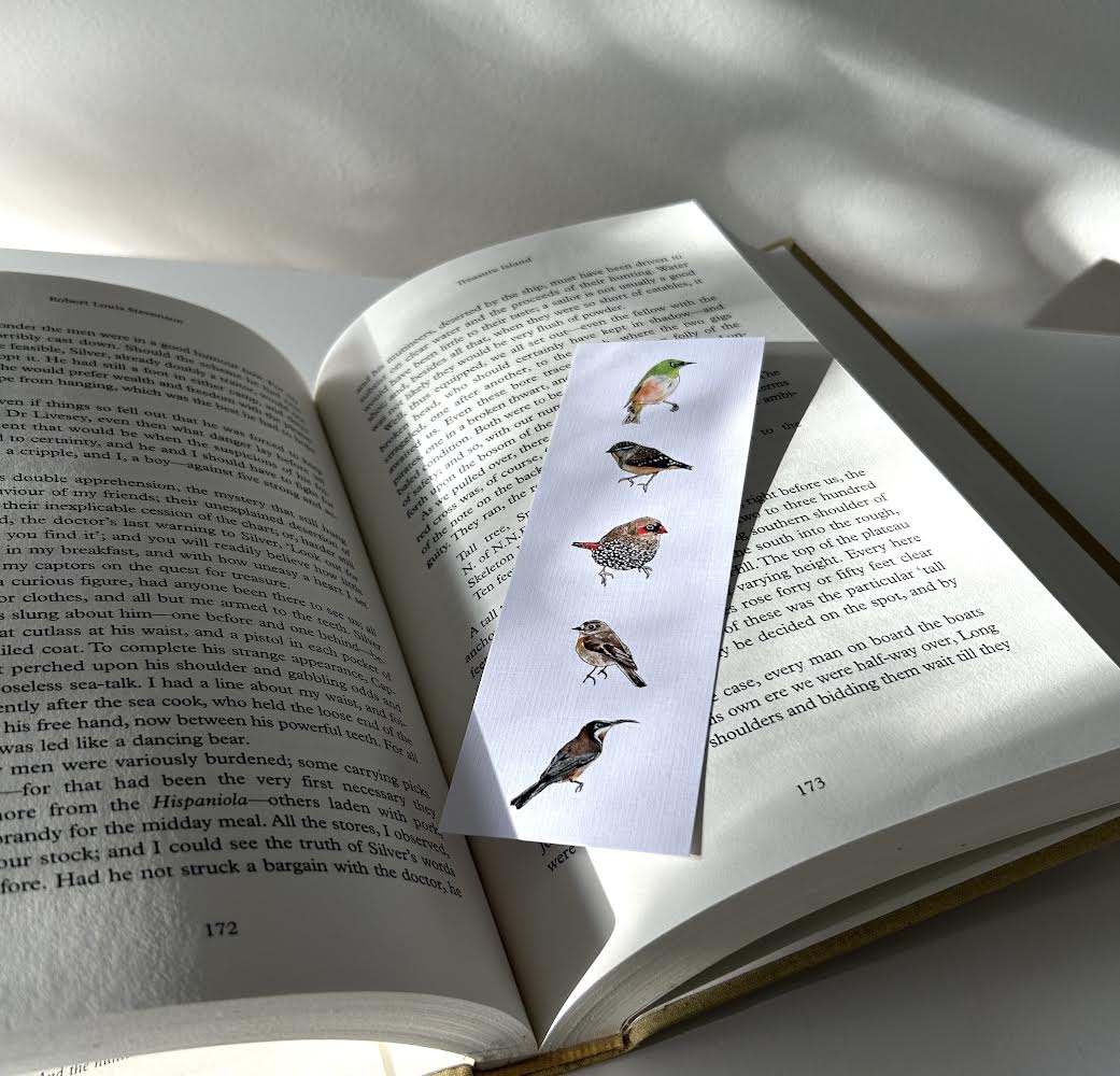Bookmark - Itty Bitty Birds