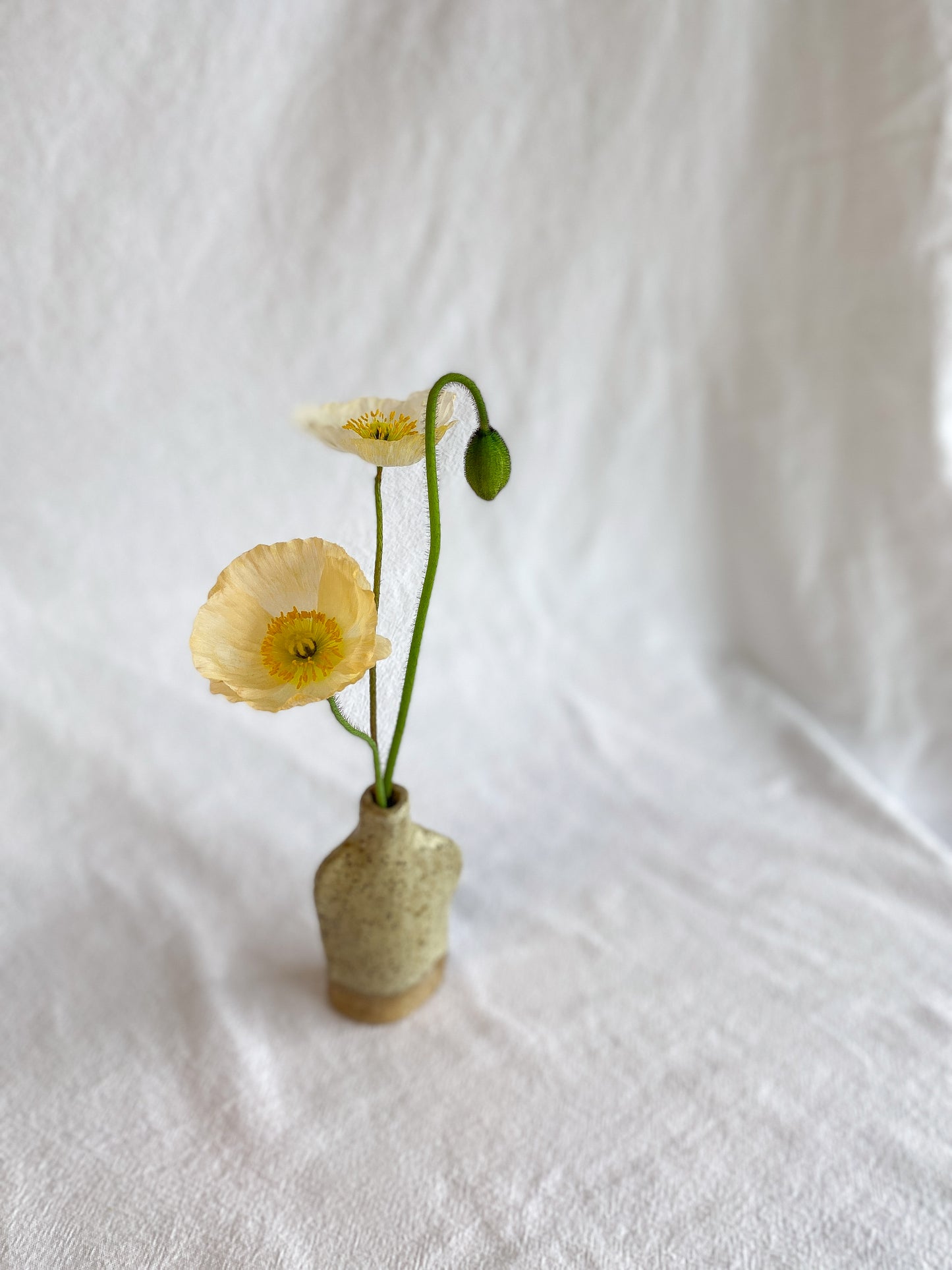 Petite ceramic bud vase